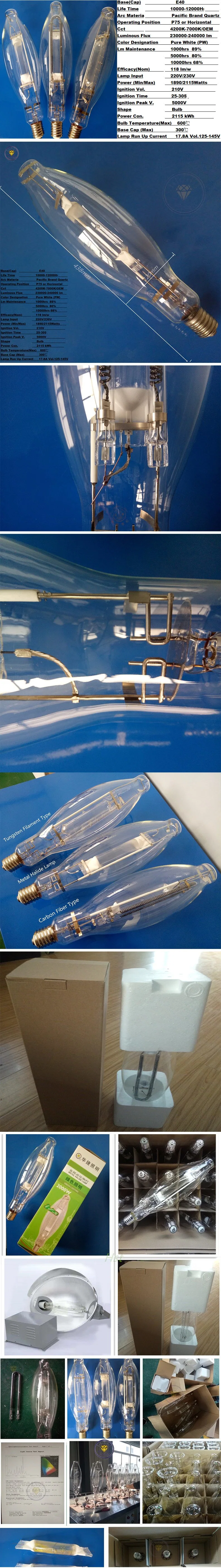 Metal Halide Fishing Light Boat Lamp1200W Bt120